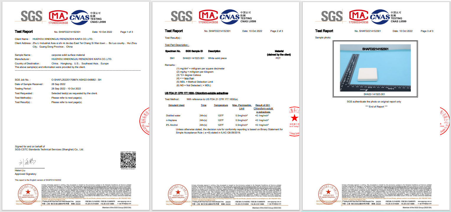 fda cma cns Carporee new T&Q